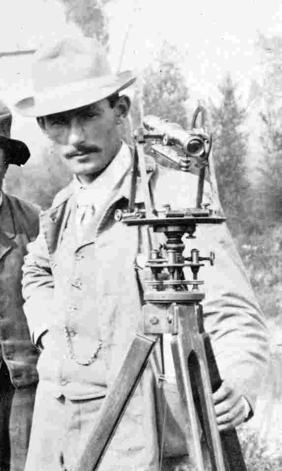 Fred M. Lane, Cowlitz County Surveyor, 1892-1897, 1901-1907